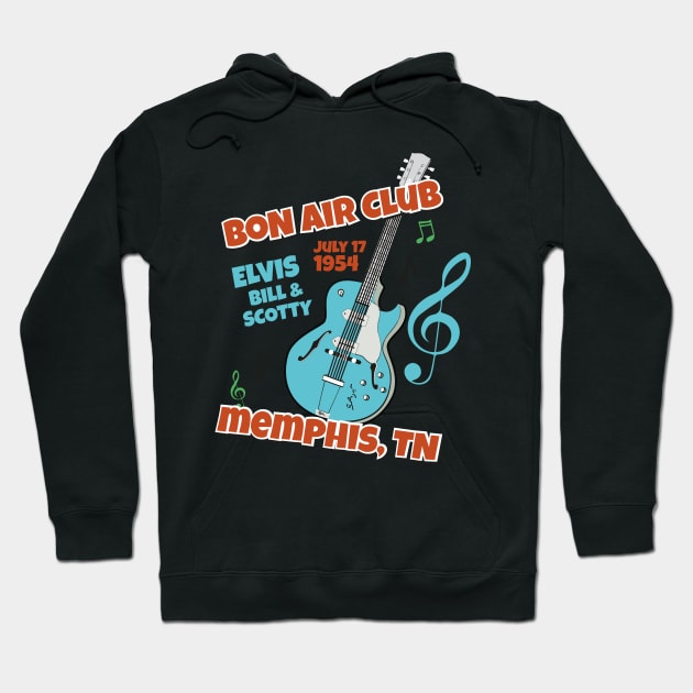 Rockabilly Hoodie by PopGraphics